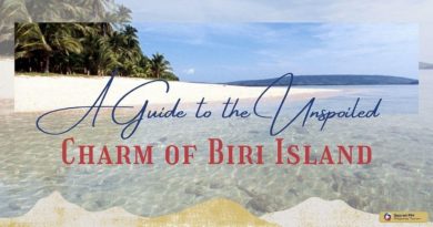 MONTAGSTHEMA – REISEZIELE in den VISAYAS – Biri Island in Northern Samar